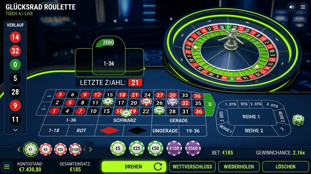 Klassische Tischspiele im 24